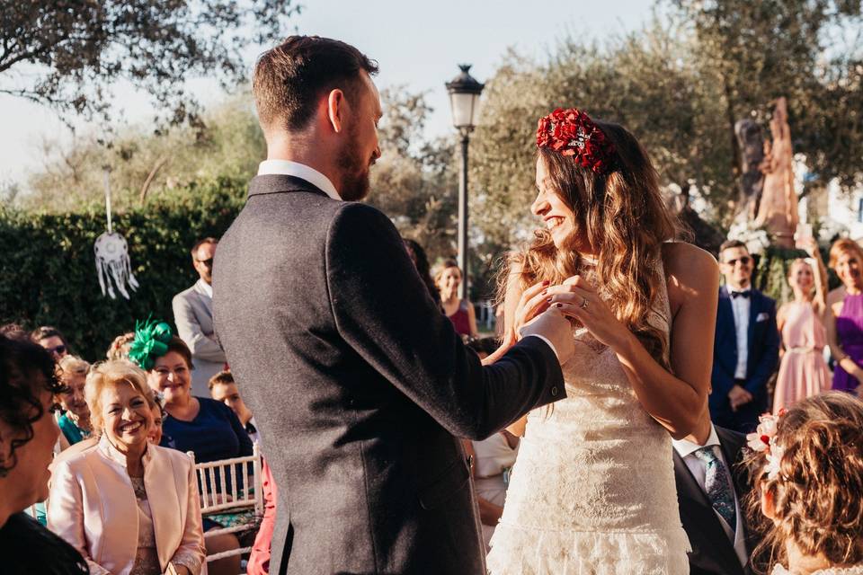 Boda en exterior