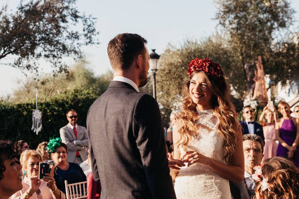 Boda en exterior