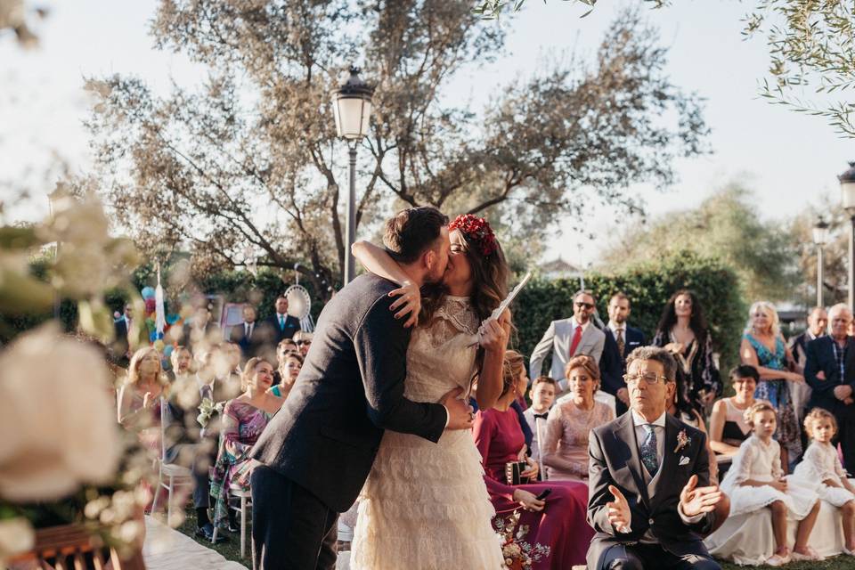 Boda en exterior