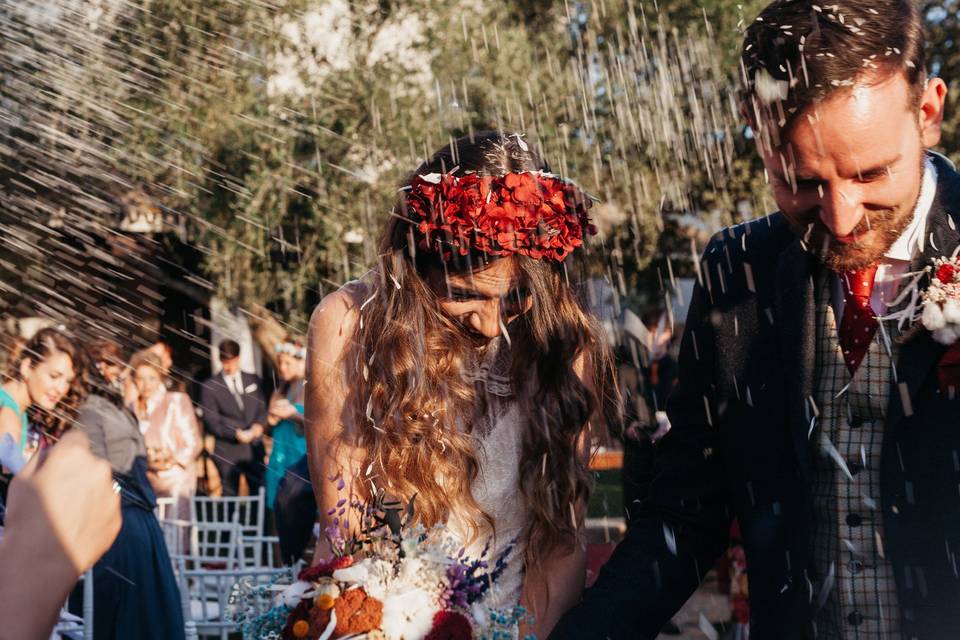 Boda en exterior