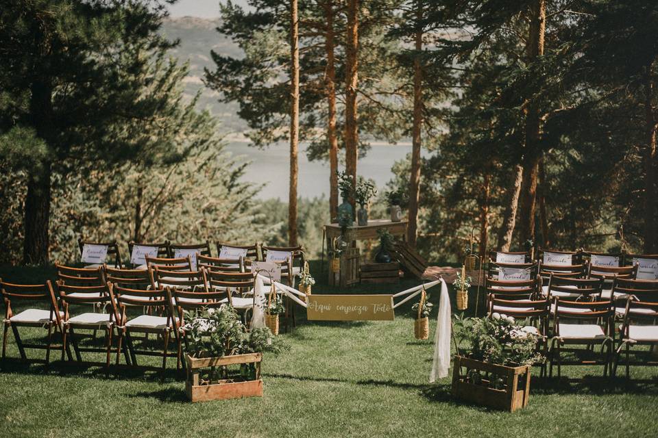 Decoración de boda