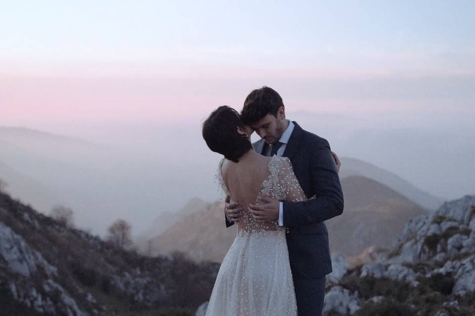 Boda en la montaña