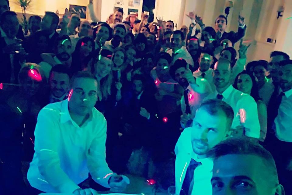 Selfie con invitados