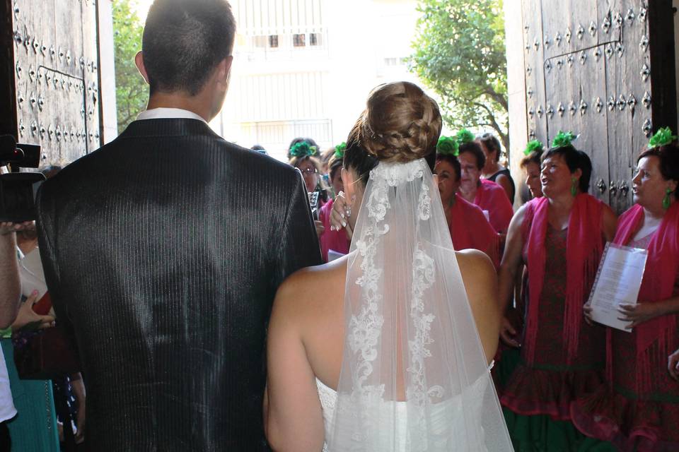 Recogido de novia 2014