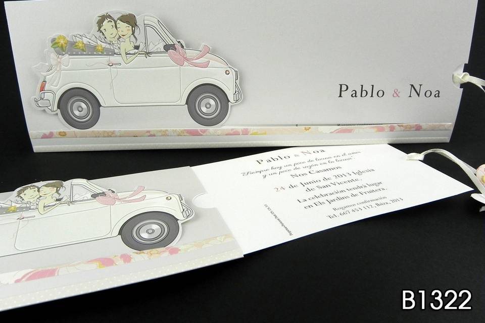 Invitación de boda