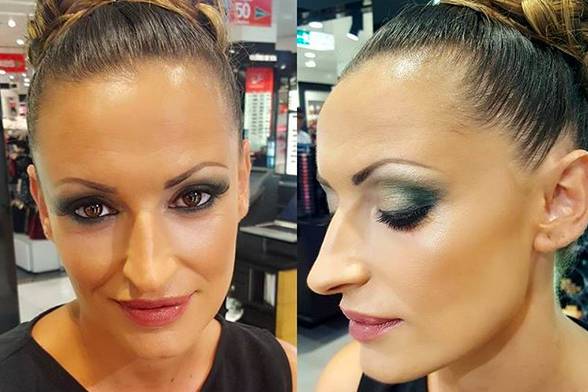 Esther Del Pino makeup