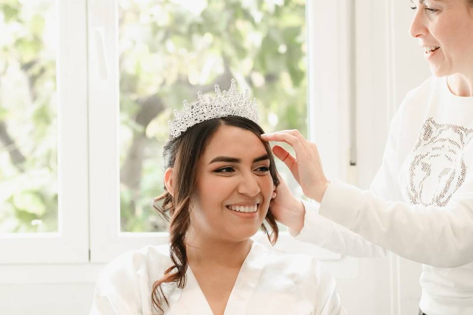 Preparación novia