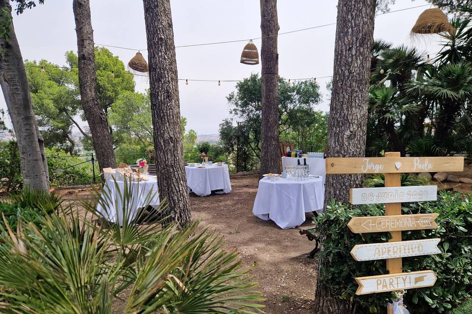 Aperitivo Boda Mirador Castell