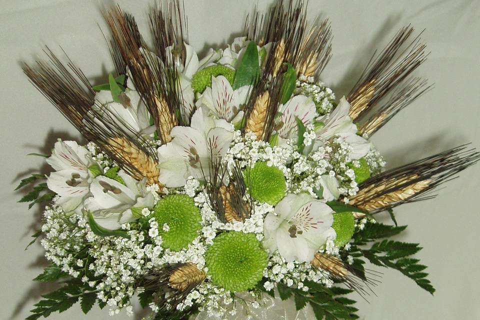 Bouquet con espigas