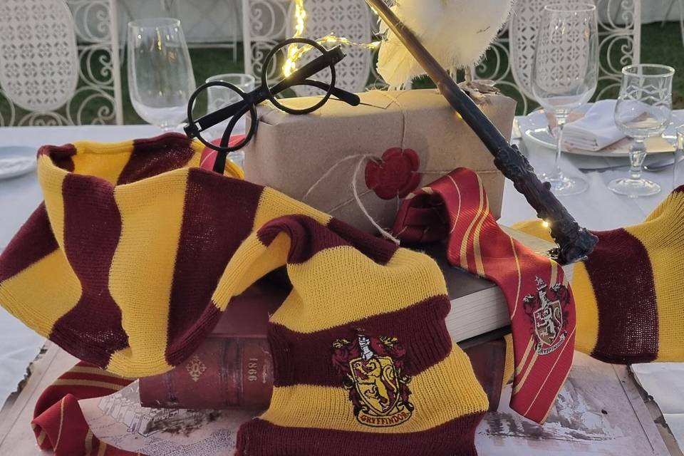 Centro de mesa Harry Potter