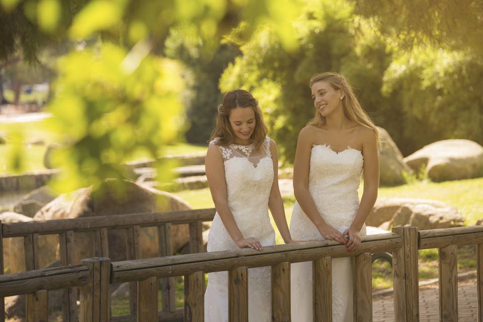 Vestido de novia sencillo