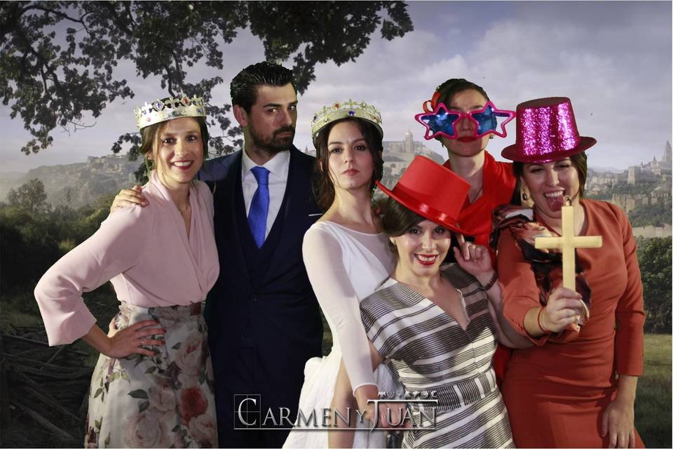 Photocall de caseta feria