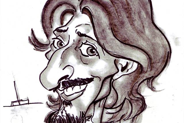 Caricatura de Alfredo Bravo