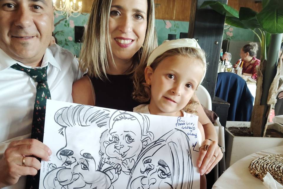 En familia