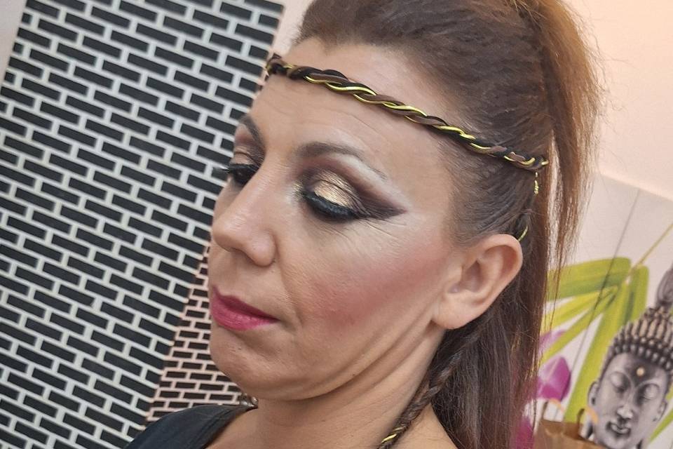 Maquillaje fantasia moros