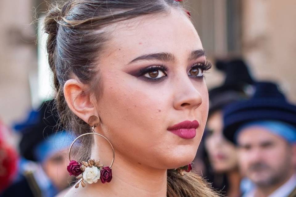 Maquillaje fiesta contrabandis
