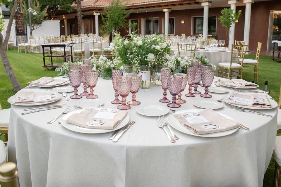 Boda en Jardines