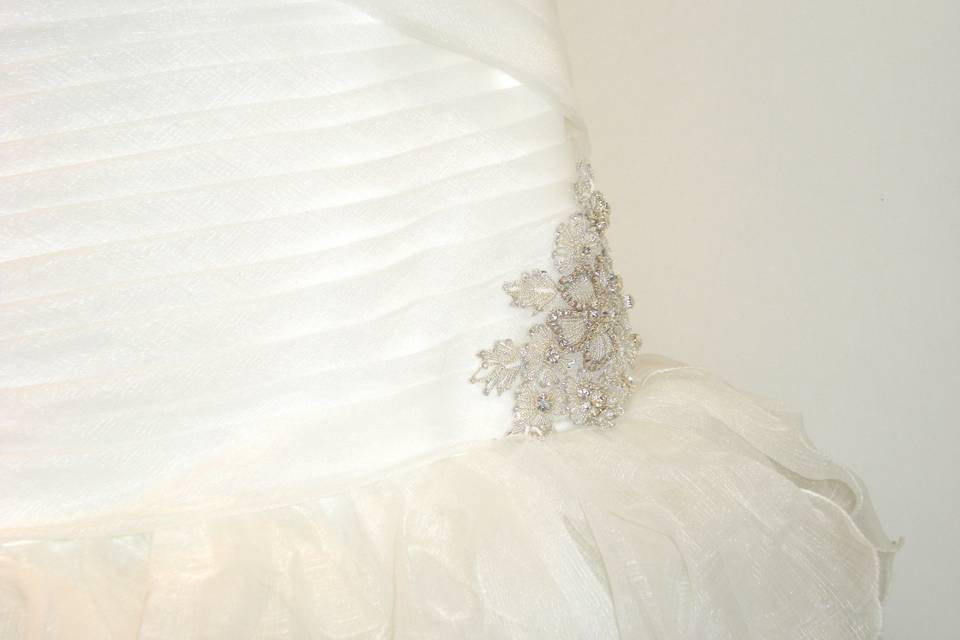 Detalle del vestido