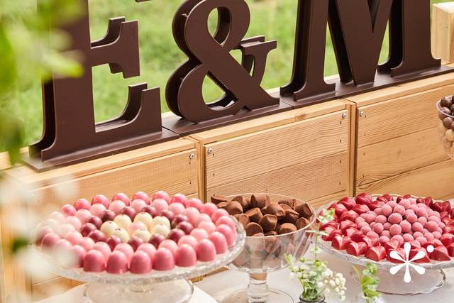 Iniciales de chocolate