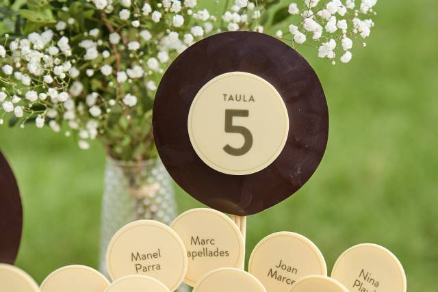 Seating plan de chocolate