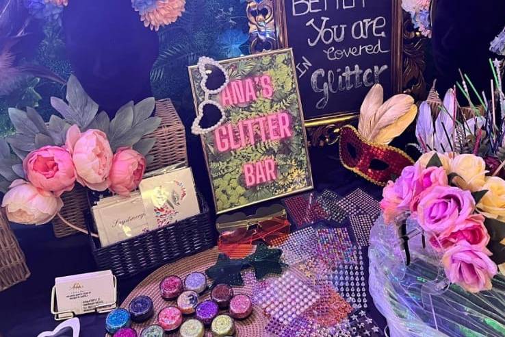 Glitter bar