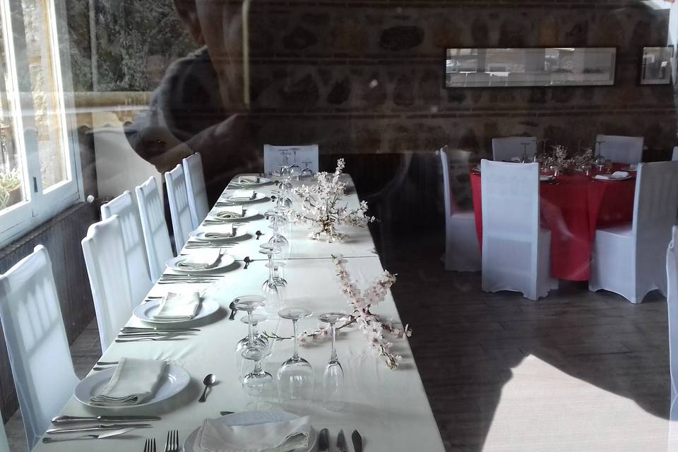 Banquete en el salón