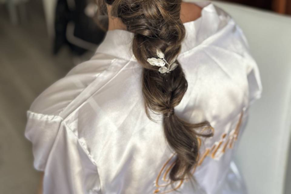 Maquillaje y peinado Mireia