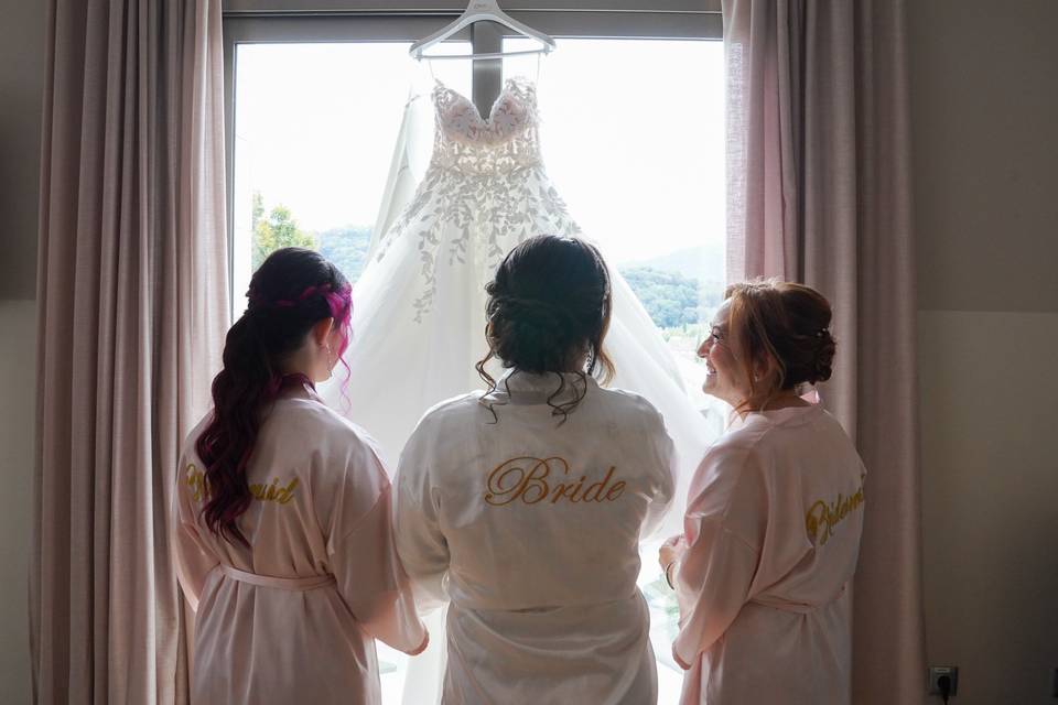 Recogido Alba y mami