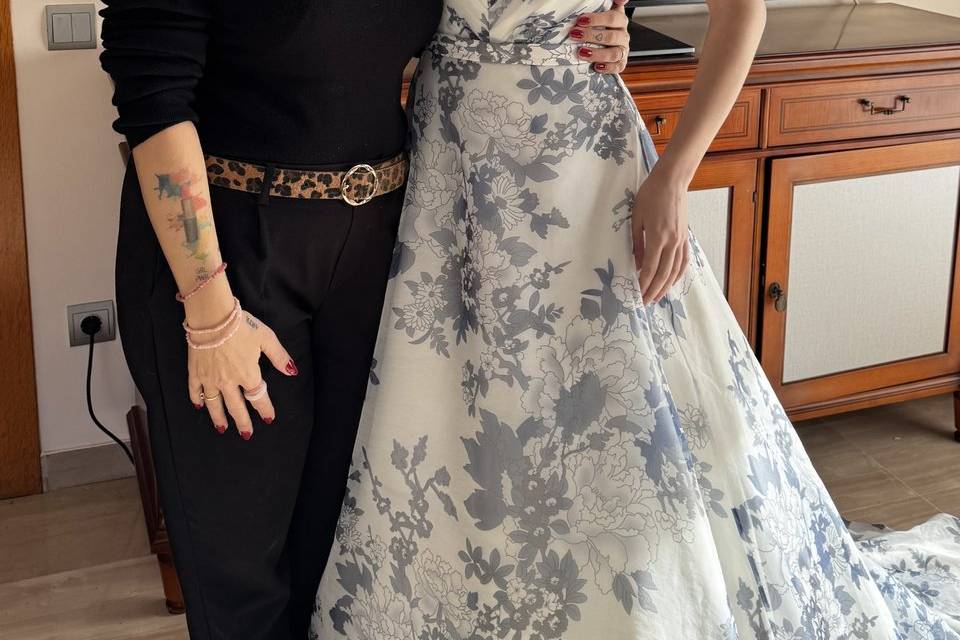 Maquillaje y peinado Andrea