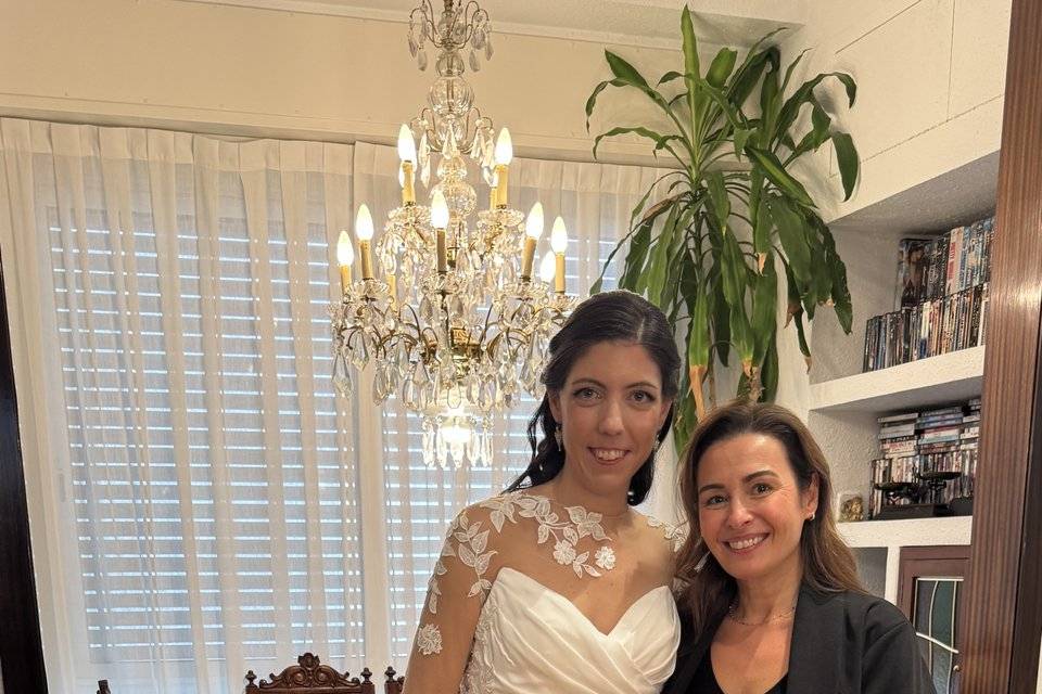 Maquillaje y peinado Carolina