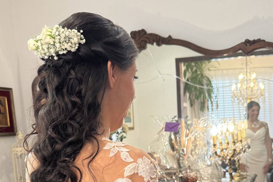 Maquillaje y peinado Carolina