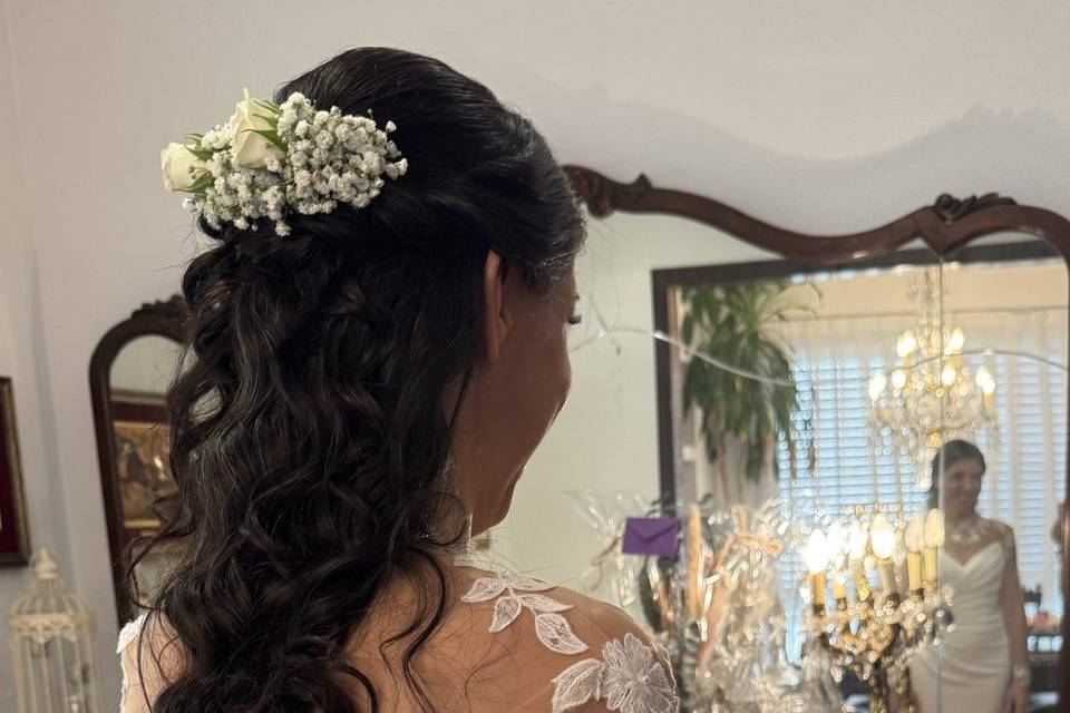 Maquillaje y peinado Carolina