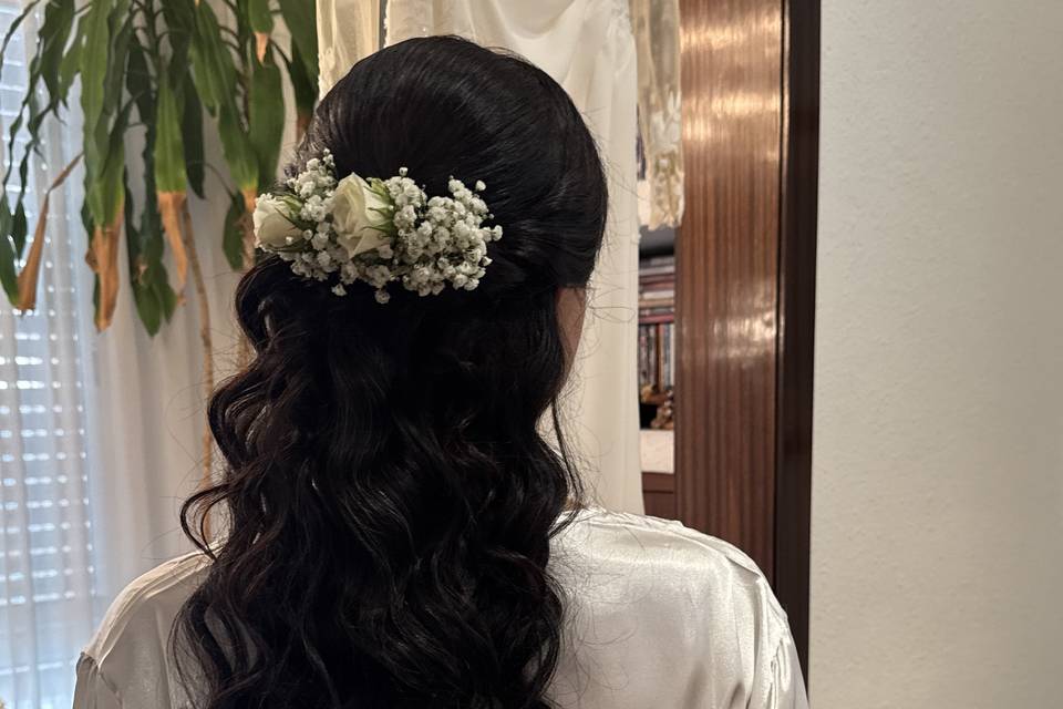 Maquillaje y peinado Carolina