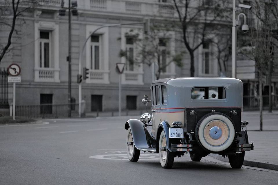 Packard, vista trasera
