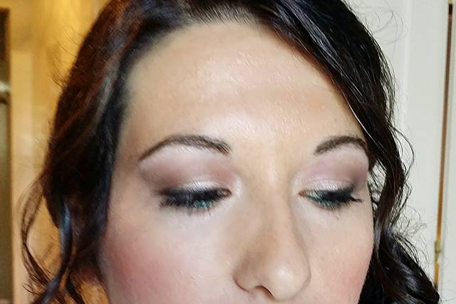 Novia maquillada con aerógrafo