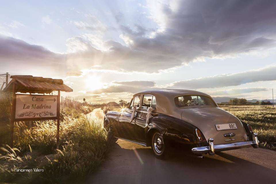 Rolls, precioso atardecer