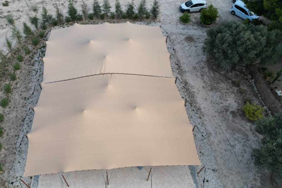 Carpa beduina 10x30 / 300m2