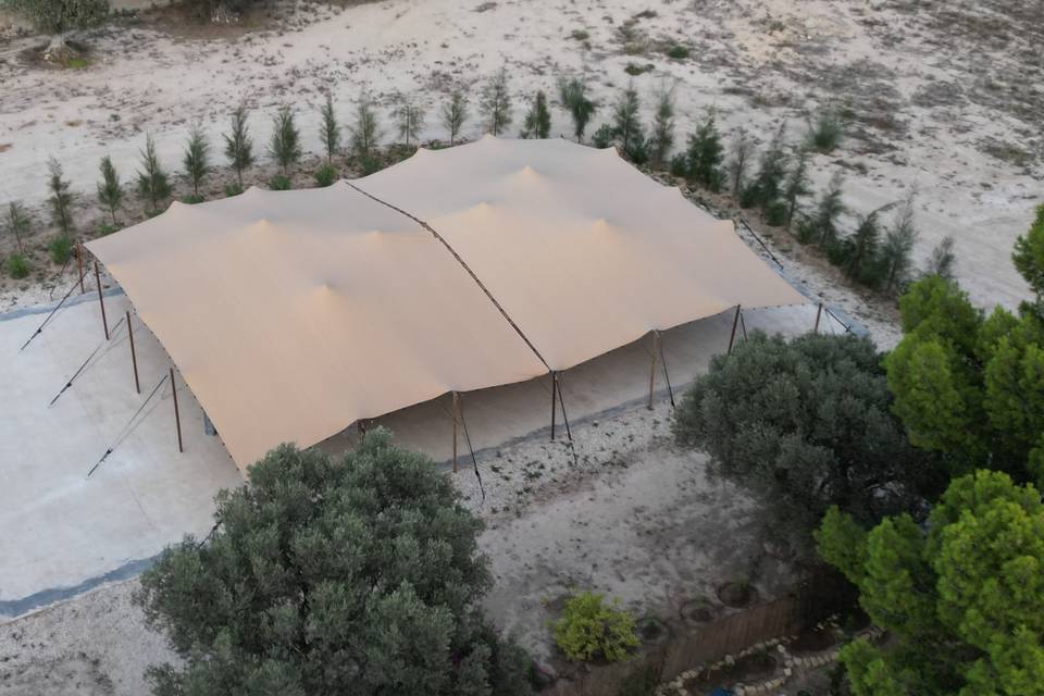 Carpa beduina 10x30 / 300m2