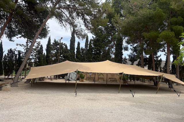 Carpa beduina 10x20 200m2