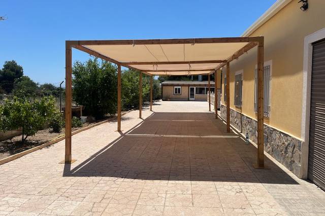 Pergola rustica 12x4 / 48m2