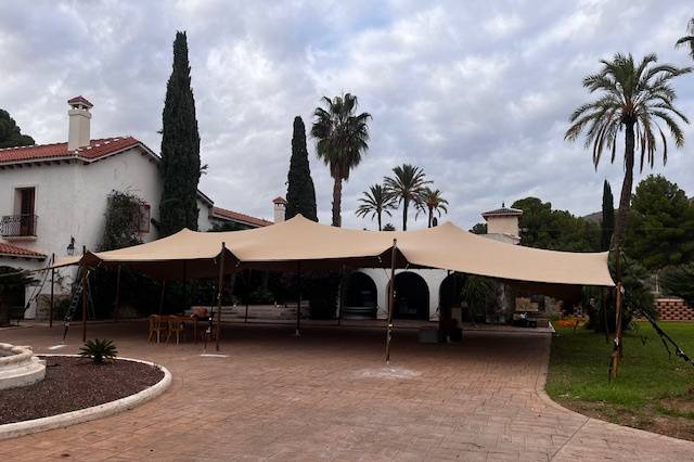 Carpa beduina 10x15 15m20