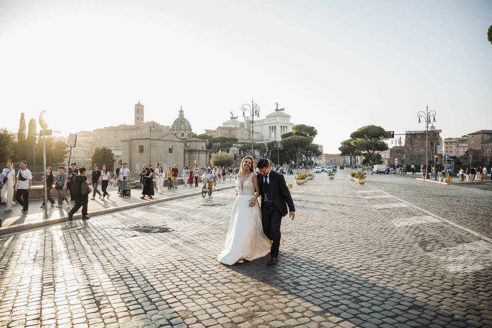 Post boda en Roma A&I