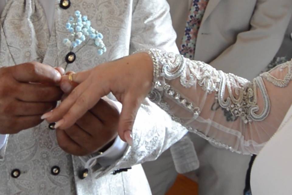 Vista terrestre novios