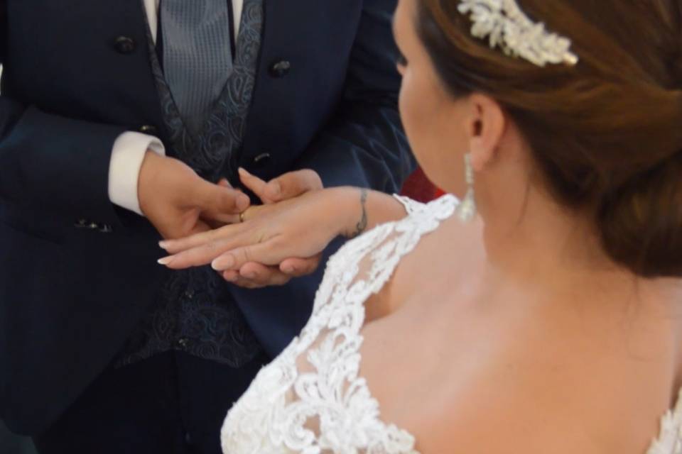 Vista terrestre novios