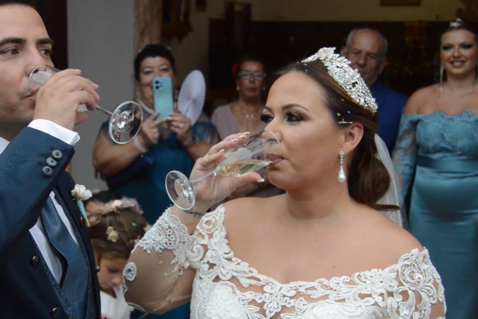 Vista terrestre novios