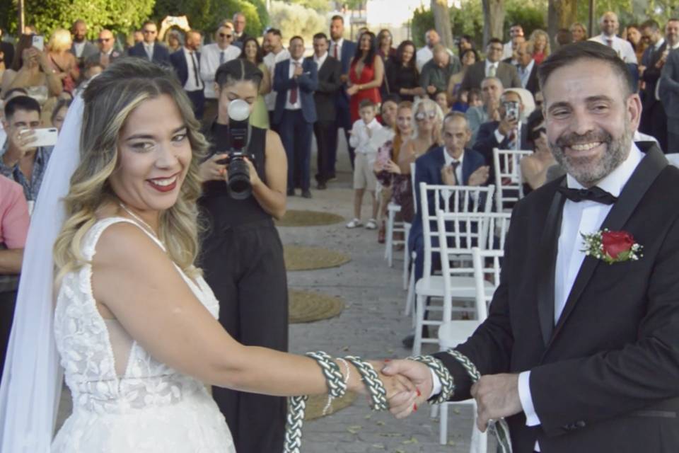 Vista terrestre novios