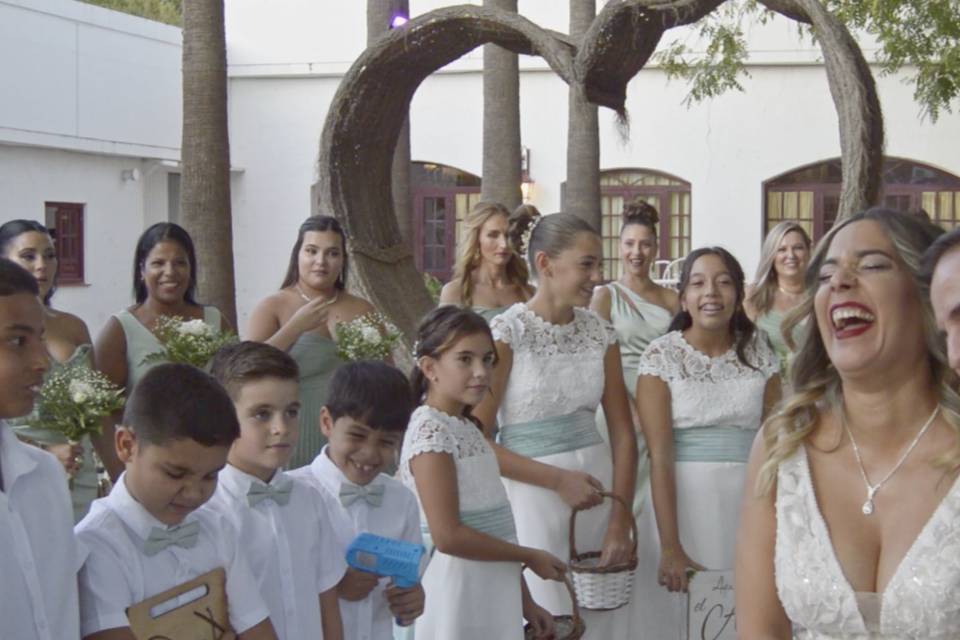 Vista terrestre novios