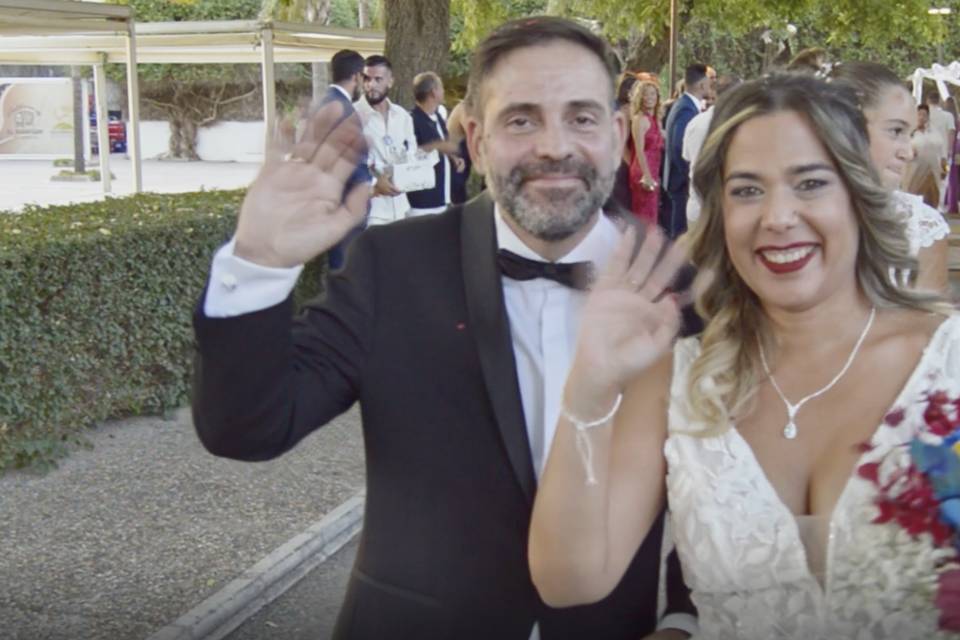 Vista terrestre novios