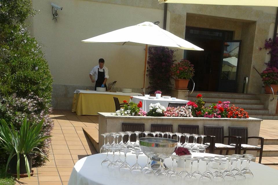 Aperitivo de boda