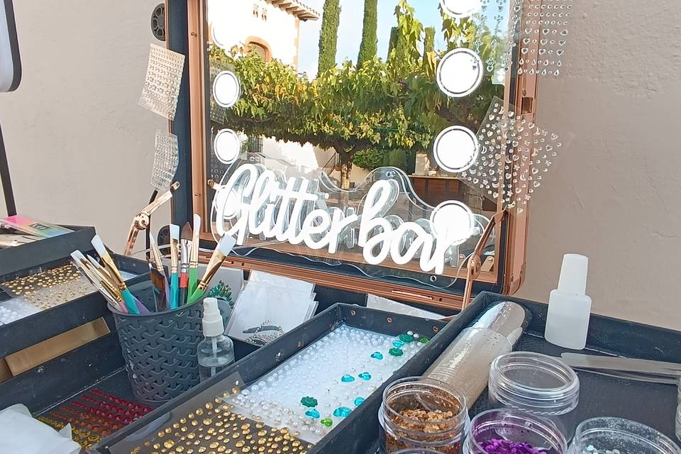 Glitter bar